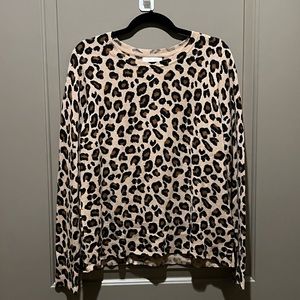 Cynthia Rowley Leopard Sweater
